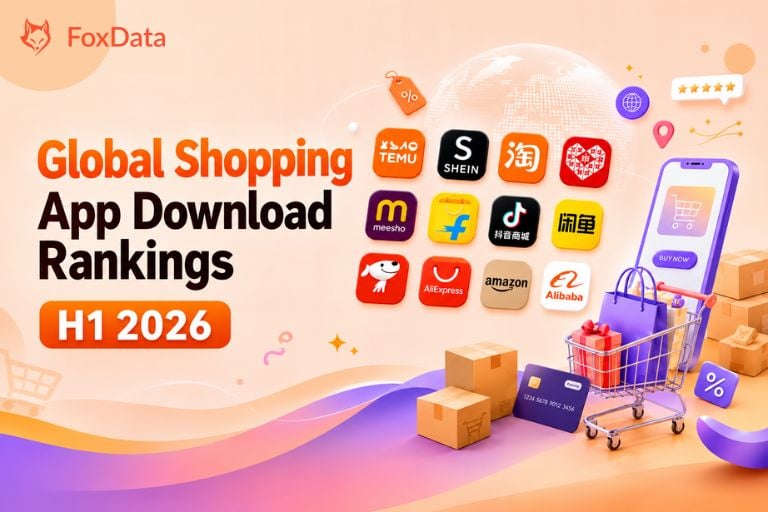 Global Shopping App Download Rankings H1 2026: Top Apps & Key Market Trends