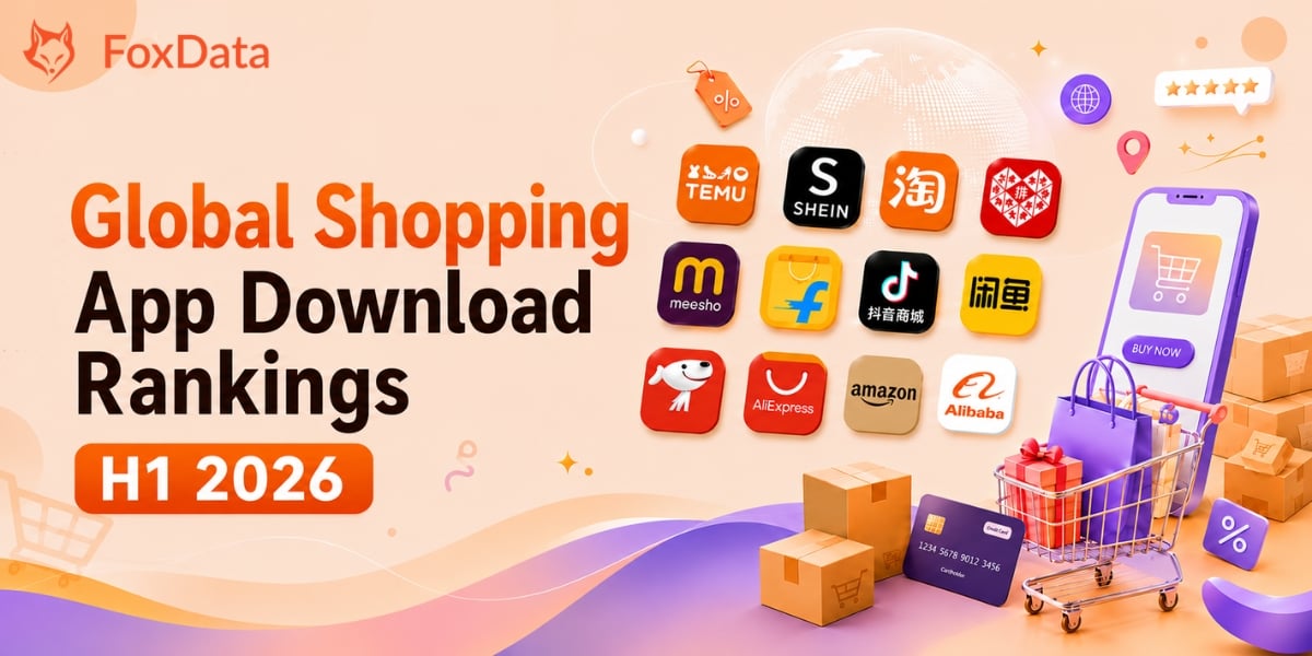 Global Shopping App Download Rankings H1 2026: Top Apps & Key Market Trends