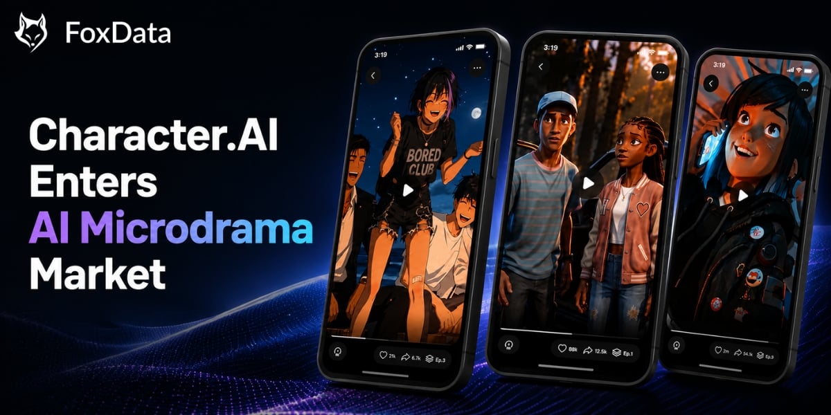 Character.AI Enters AI Microdrama Market: A New Blueprint for App Growth