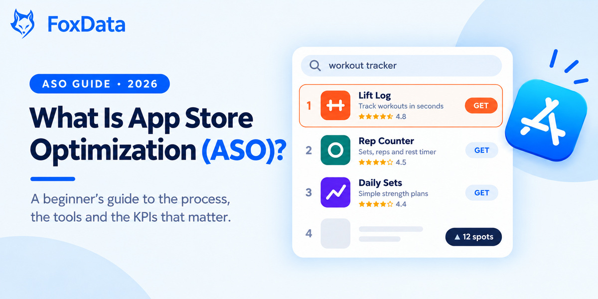  What Is ASO? The 2026 Beginner's Guide to Process, Tools and KPIs