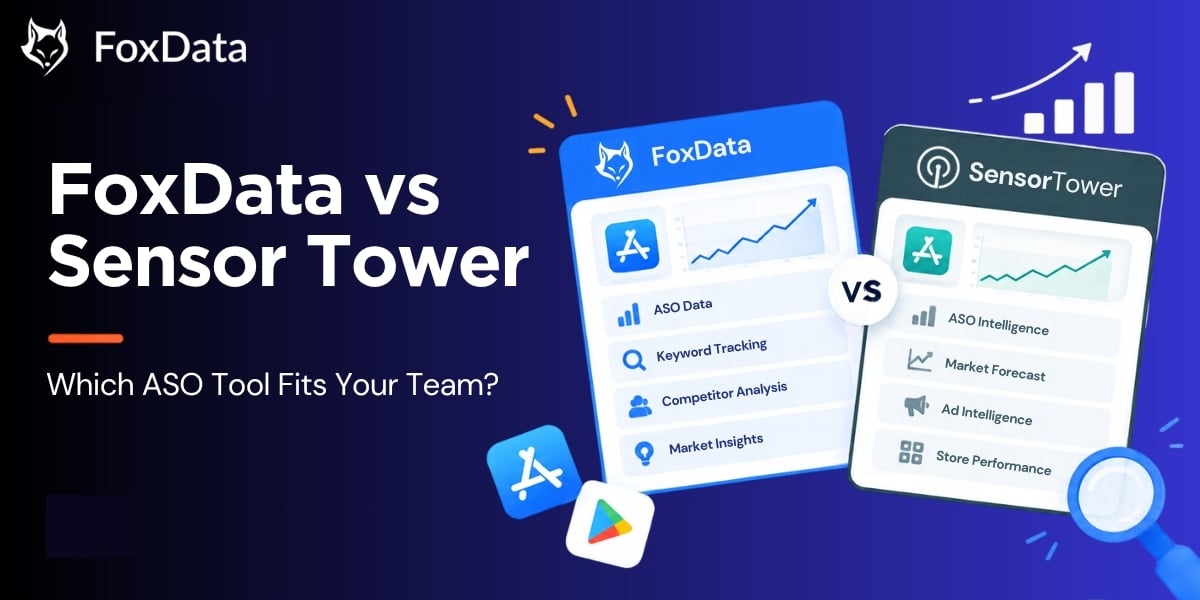 FoxData vs Sensor Tower 2026: Which ASO Tool Fits Your Team?